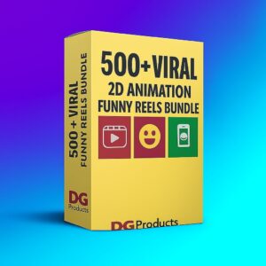 500+ Viral 2D Animation Reels Bundle