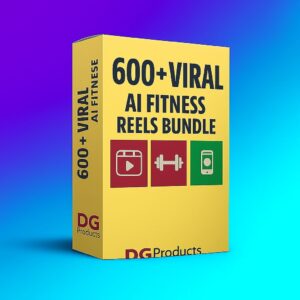 500+ Viral AI Fitness Reels Bundle
